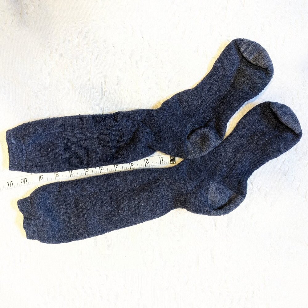 Patagonia Heavy Weight Ski Hiking Wool Blend Socks Women Men - Picture 2 of 4